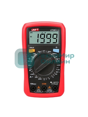 Портативный мультиметр UNI-T UT33C+