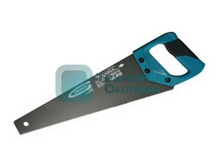 Ножовка Gross 24107 PIRANHA 500мм 11-12 зубьев на дюйм, по дереву, трехгранная заточка зубьев