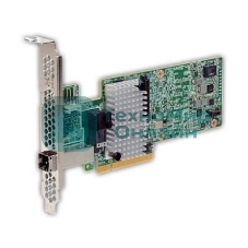 Контроллер LSI MegaRAID SAS9380-4i4e SGL (LSI00439) SAS 12G, (PCI-E 3.0 x8, LP), RAID 0,1,10,5,6, 8port (1*intSFF8643 + 1*extSFF8644),1GB onboard, К