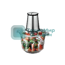 Измельчитель Centek CT-1395 Сталь 600Вт 2 скорости, стеклянная чаша 2,0л, разборные ножи, 4 лезвия