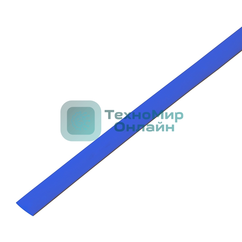 Термоусадочная трубка PROconnect 6,0/3,0 мм, синяя, упаковка 50 шт. по 1 м