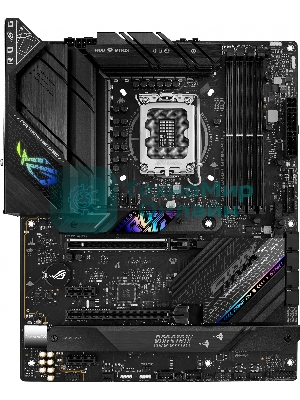 Материнская плата ASUS ROG STRIX B760-F GAMING WIFI, LGA 1700, Intel B760, 4xDDR5, 4xSATA, 3xM.2, 1xPCI-E 5.0 x16, 1xPCI-E 3.0 x4, 1xHDMI, 1xDP, 1x 2.5Gb LAN, 1xUSB-A 3.2 Gen 2, 6xUSB-A 3.2 Gen 1, 1xUSB-C 3.2 Gen 2x2, 5x3.5 мм, 7.1, Standard-ATX