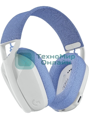 Гарнитура беспроводная Logitech Headset G435 LIGHTSPEED Wireless Gaming белый - Retail