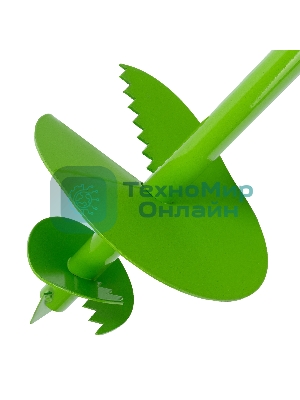 Бур садовый шнековый Сибртех 1085 мм, диаметр 200 мм