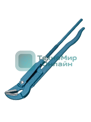 Ключ Сибртех трубный рычажный №2 1.5'' с изогнутыми губками