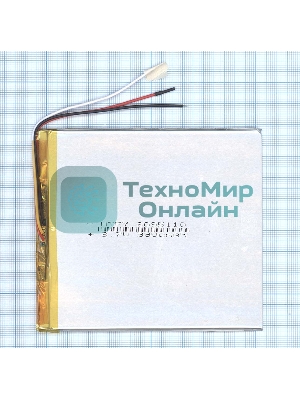Аккумулятор Li-Pol (батарея) 3x95x110 мм 3pin 3.7V/3800mAh