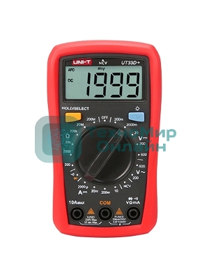 Портативный мультиметр UNI-T UT33C+