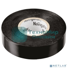 Изолента ПВХ 19 мм (рул.20 м) черный NIT-A19-20/BL Navigator