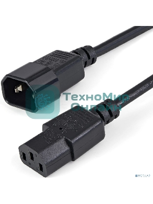 Кабель питания Filum С13-C14, 3х0.75мм, 220В, 10A, черный, 1.8м [FL-PC10-C13-C14-1.8M] (873348)