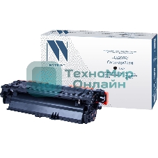 Картридж лазерный NVPrint совместимый HP CE250X черный для LJ Color CM3530/CP3525 (10500k)
