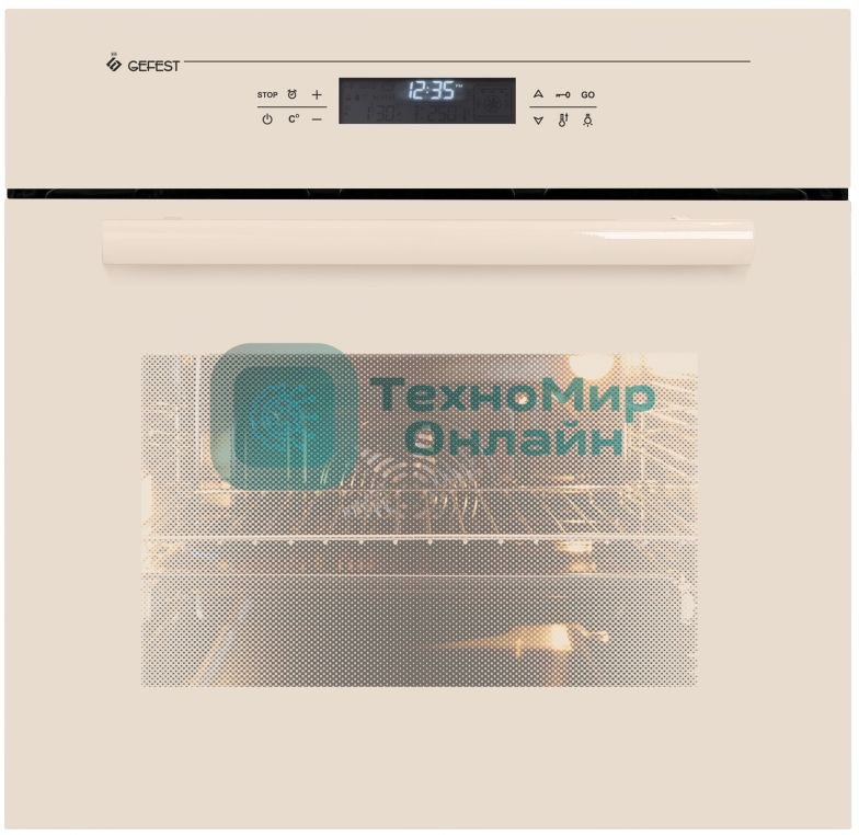 Духовой шкаф электрический Gefest ДА 622-04 В1S кремовый, встраиваемый