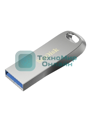 Флешка USB SanDisk Ultra Lux CZ74 (SDCZ74-128G-G46), 128Gb, USB 3.1, R/W 100/40, серебристый