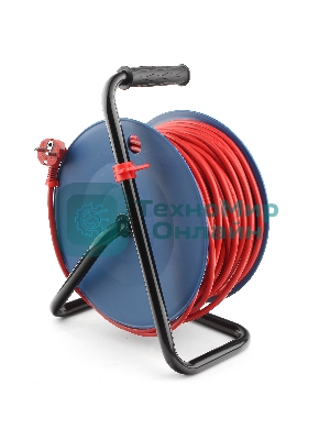 Удл. на пласт. катушке “Power Cube” IP20 16А 40м ПВС 3x1,5мм2 4 роз. с/з