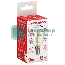 Лампа светодиодная Hiper THOMSON LED FILAMENT GLOBE 9W 900Lm E14 4500K TH-B2086
