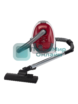 Пылесос Starwind SCB1114 красный/белый, 300/1800 Вт, уборка сухая, пылесборник мешок 2 л