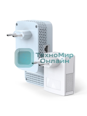 Комплект гигабитных TP-Link Wi‑Fi Powerline адаптеров AV1000 Gigabit Powerline ac Wi-Fi Kit, Dual band 802.11ac Wi-Fi - AC750 dual band Wi-Fi (433Mbps on 5GHz & 300Mbps on 2.4GHz)(TL-WPA7517 & TL-PA7017)