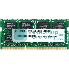 Оперативная память Apacer, DDR3, 8GB (1x8GB), 1600MHz, CL11, SO-DIMM