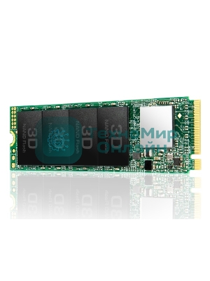 Накопитель SSD Transcend 115S, 1Tb, PCIe 3.0 x4, M.2 2280, NVMe, R/W 3200/2000