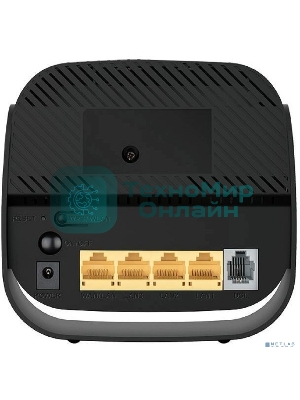 Роутер беспроводной D-Link DSL-2640U/R1A ADSL2+ черный (Annex A)