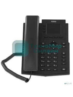 Телефон IP Fanvil X303G черный