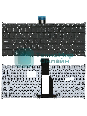 Клавиатура для ноутбука Acer Aspire S3 Aspire One 725 756 AO725 AO756 черная
