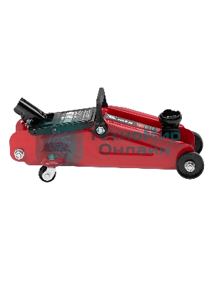 Домкрат гидравлический подкатной MTX 2 т, 140-340 мм, в пласт. кейсе