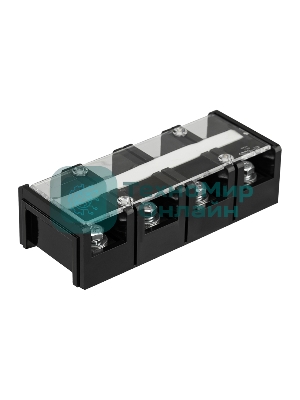 Блок зажимов клеммный Rexant БЗН ТС-1004 35мм2 100A 4 пары