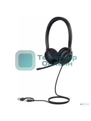 Гарнитура проводная Yealink UH35 UH35 Dual UC USB-C/A 1308164