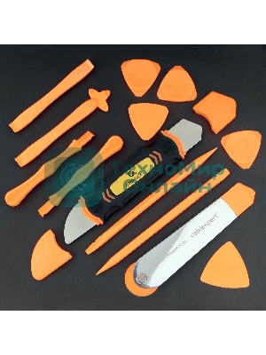 Набор инструментов для вскрытия корпуса мобильной техники Cablexpert TK-OP-02R (13 предметов)