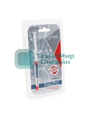 Термопаста Gembird FreeZzz GF-01-1.5 для радиаторов, 1,5гр, шприц