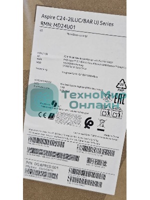(Из ремонта, рабочий, гарантия 7 дней) Моноблок Acer Aspire C24-2 AMD Ryzen 5 7430U/16Gb/SSD 512Gb/23.8