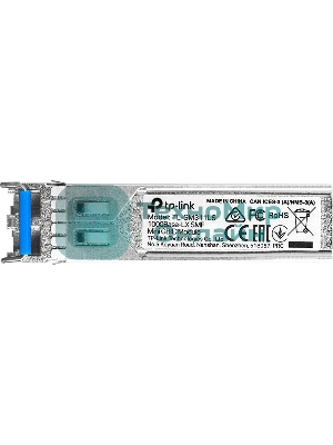 Сетевое оборудование TP-Link SMB TL-SM311LS Gigabit SFP module, Single-mode, MiniGb,IC, LC interface, Up to 10km distance