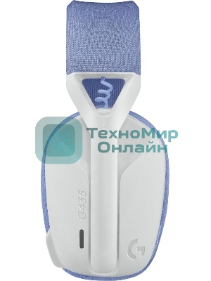 Гарнитура беспроводная Logitech Headset G435 LIGHTSPEED Wireless Gaming белый - Retail