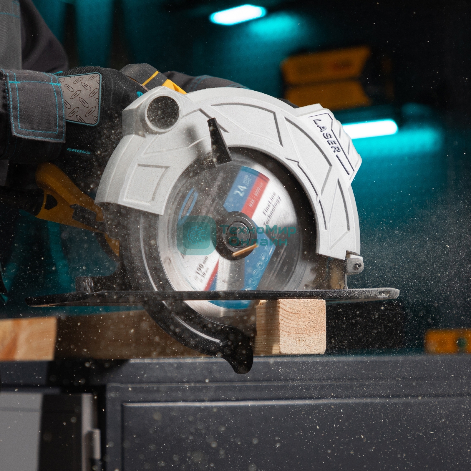 Пильный диск по дереву Gross ф190 х 20 мм, 24 зуба + кольцо 20/16мм