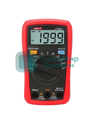 Портативный мультиметр UNI-T UT33A+