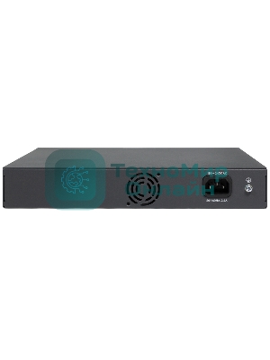 Коммутатор Managed L2 Switch 8x1000Base-T, 2x1000Base-X SFP, RJ45 Console, 19