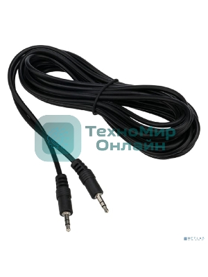 Шнур Rexant Стерео 3,5 мм штекер - Стерео 3,5 мм штекер, длина 1,5 метра