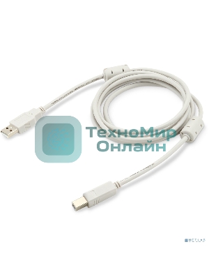 Кабель Buro Кабель USB2.0-AM/BM (1.8м) Медь