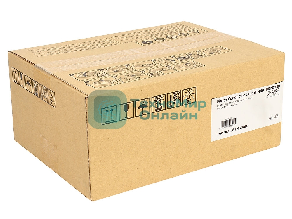 Фотобарабан Ricoh тип SP 400, черный, 20000 отпечатков, для SP 400DN/SP 450DN