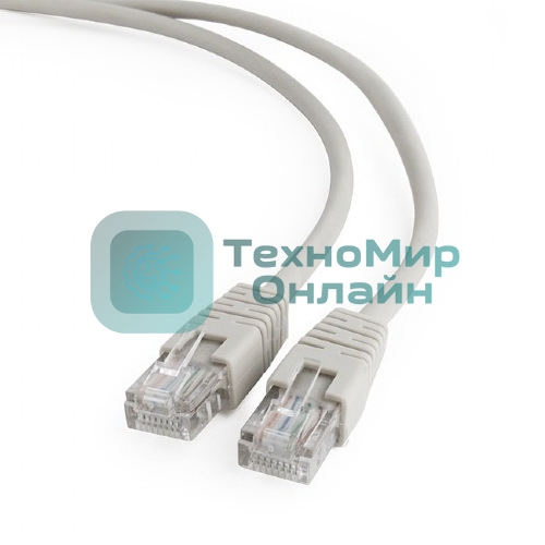 Патч-корд FTP Cablexpert cat.6, 2м, литой, многожильный, серый