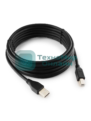 Кабель Gembird USB 2.0 PRO для соед. 4.5м AM/BM позол. контакты, пакет