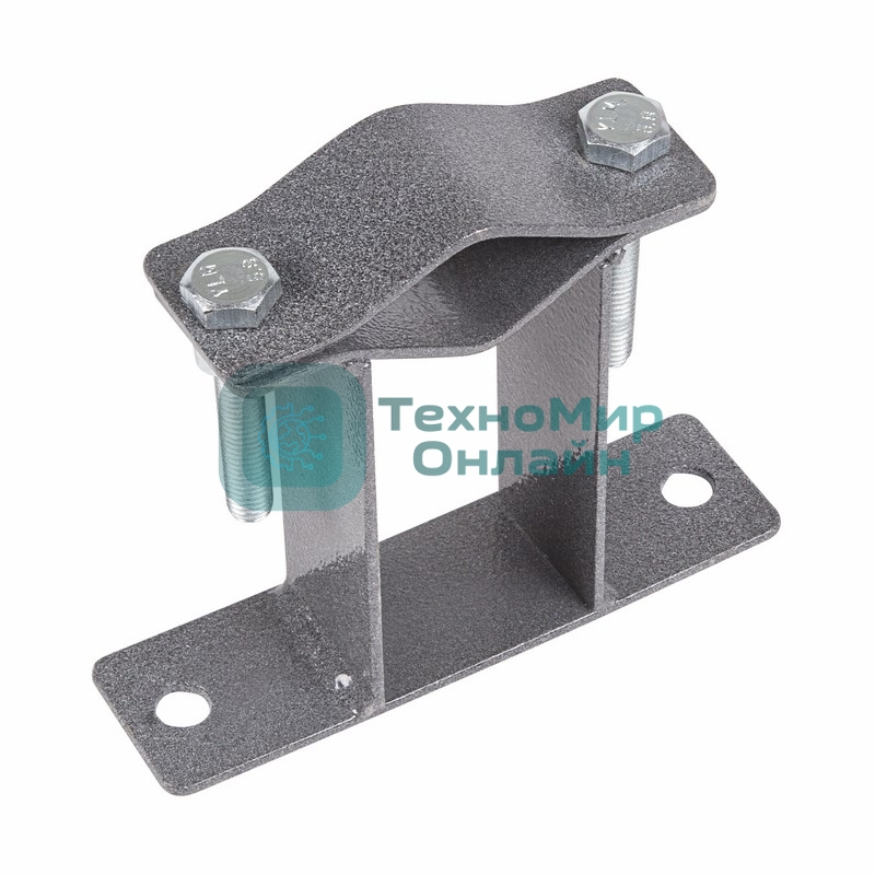 Кронштейн для мачт плоский Rexant 100 мм П-образный