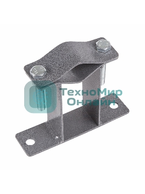 Кронштейн для мачт плоский Rexant 100 мм П-образный