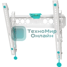 Кронштейн ONKRON TM5W/32-65'' макс 400*400 наклон +12º от стены: 35-145мм, макс вес 68,2кг, встр уровень, белый