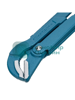 Ключ Сибртех трубный рычажный №2 1.5'' с изогнутыми губками