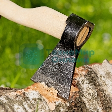 Россия Топор,2000 г,в сборе,кованый,деревянное топорище,500 мм,а2 21674