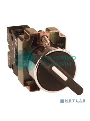 Переключатель BD-21 2P короткая рукоятка EKF xb2-bd21