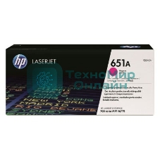 Картридж лазерный HP CE343A 651A пурпурный для LaserJet 700 Color MFP 775 16000 стр.