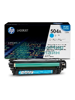 Картридж лазерный HP CE251A голубой для CLJ CM3530/CP3525 7000 стр.
