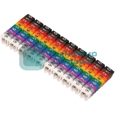 Маркер кабельный МКН комплект цифр 